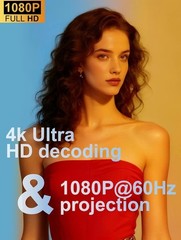 Wireless HDMI Transmitter and Receiver, 4K Decode 1080P60Hz Ultra HD Video Ou…
