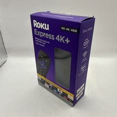 Roku Express 4K+ 3941R2 HDR Media Streamer Player Voice Remote NIB