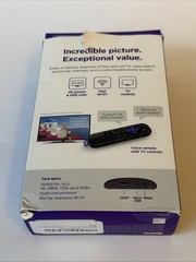 ROKU Express 4K+ Smart TV Remote OPEN BOX USED INCOMPLETE SEE PICTURES 3941R