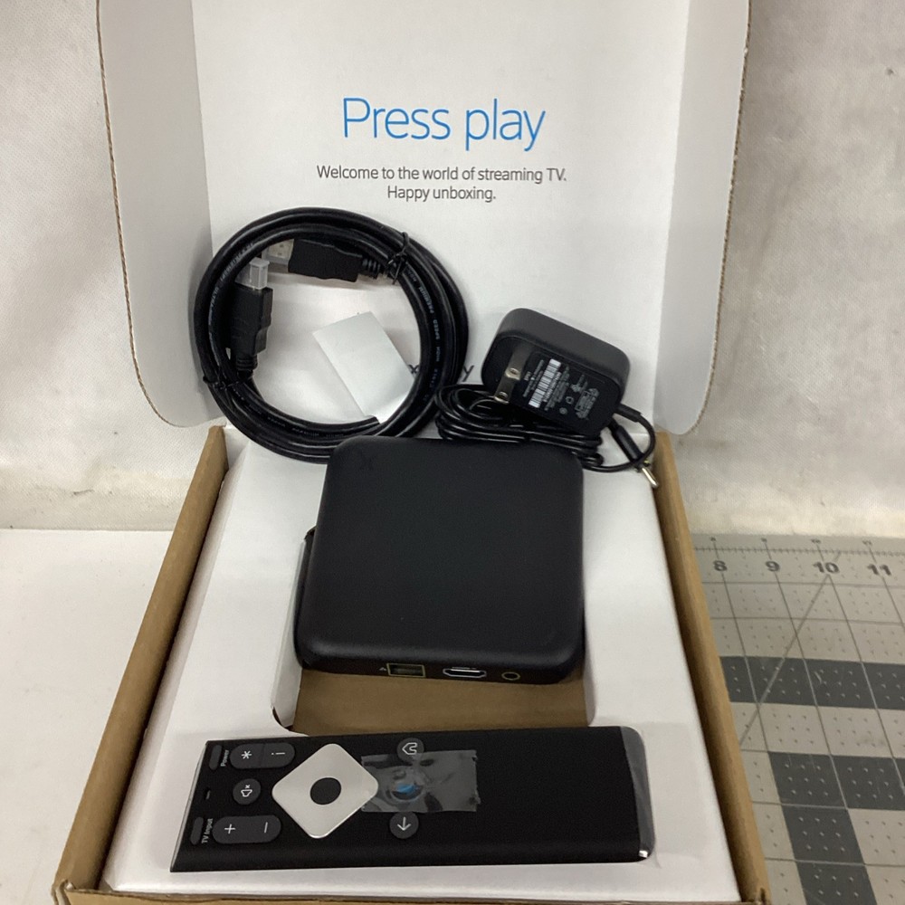 Xfinity SCXI11BEIBCO XiOne-SC(B) Stream Box With Power Cord, HDMI Cable & Remote