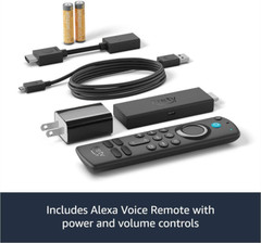 Fire TV Stick 4K Max Streaming Device, Wi-Fi 6, Alexa Voice Remote (Includes TV