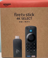 Amazon Fire TV Stick 4K Select (newest model), start streaming in 4K, AI-powered