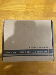 Hd Video Encoder And Decoder H.265-HEVC / H.264-AVC