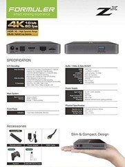 Formuler ZX 4K UHD Android OTT Box – Accessory of Your Choice