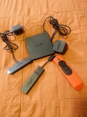 Lot Amazon Fire TV and Sticks 1st Gen (2017) 8GB 1080p HDMI Box w/ Voice Remote