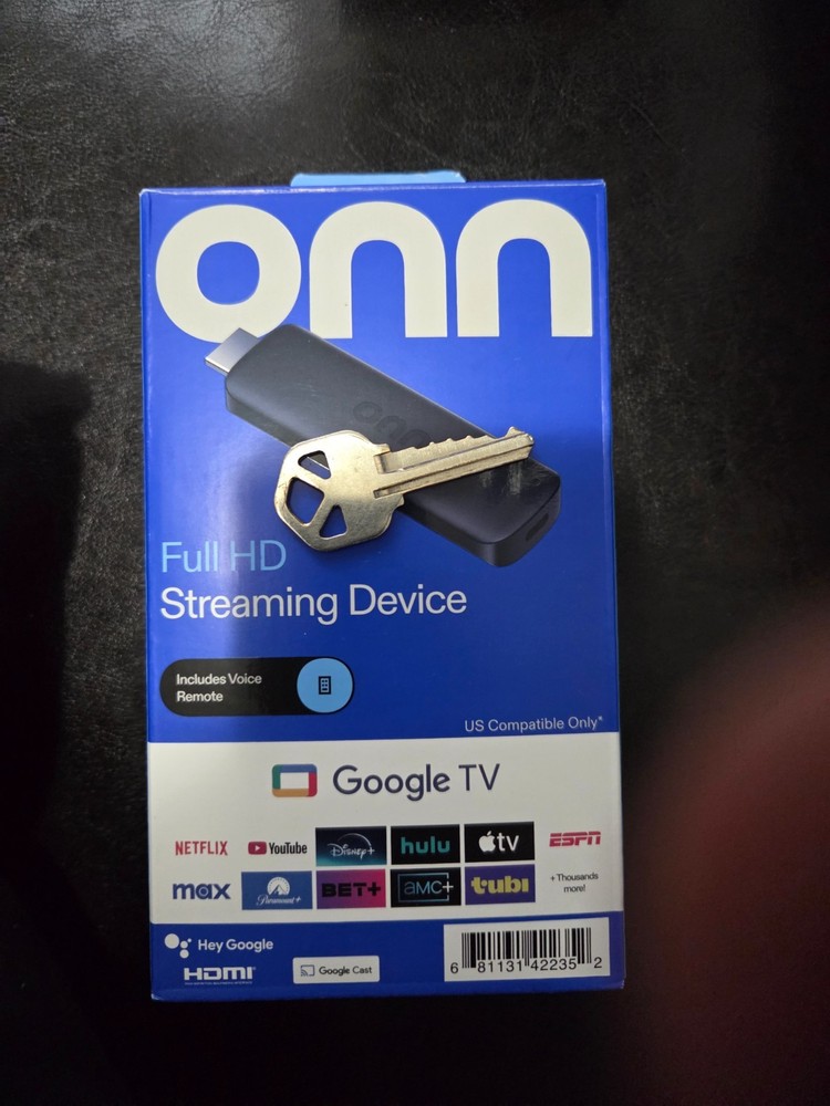 onn hd tv Streaming stick, Google TV – Fast Streaming HD