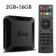 Android 10.0 TV Box X96Q Quad Core HD 4K Media Stream Player Mini PC 2.4G WiFi