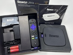 Roku Ultra (6th Generation) HD Media Streamer 4660 VUDU Edition – Black (Q)