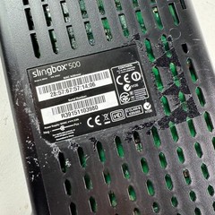 Slingbox 500 SB500 Digital Media Streamer with Power Cord HDMI WiFi Black