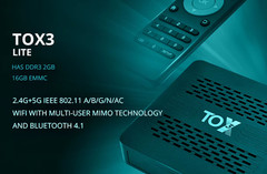 TOX3/TOX3 Lite TV Box Android 11 Amlogic S905X4 Set Top Box 2.4G/5G BT4.1 Suppor