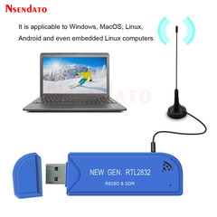 Digital USB 2.0 TV Stick Tuner RTL2832U R828D SDR RTL A300U 25MHz-1760MHz FM TV