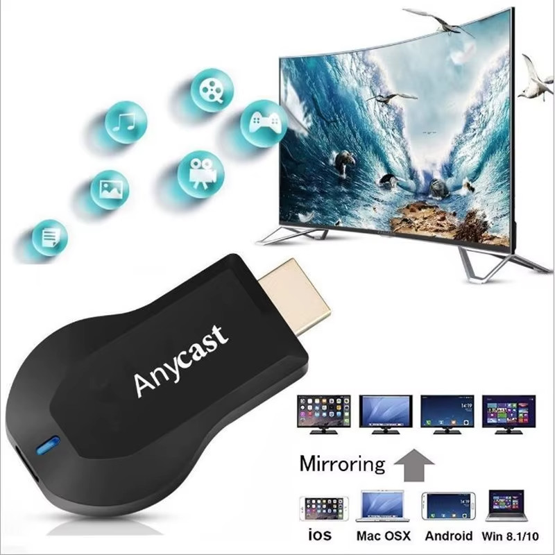 TV Stick AnyCast M9 Plus Miracast Airplay 1080P WiFi Dongle Display Wireless HD