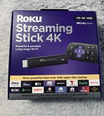 Roku Streaming Stick 4K Voice Remote Dolby Vision HDR Long-range Wi-Fi HDMI