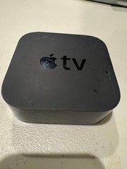 Apple TV Streaming Media Player Black HDMI