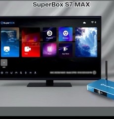 SuperBox S7 Max Pro 2026 Bundle + 128GB SanDisk Drive & Backlit Remote