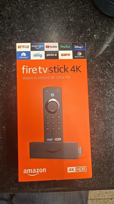Amazon Fire TV Stick 4K with Alexa Voice Remote (3rd Generation) New in Box