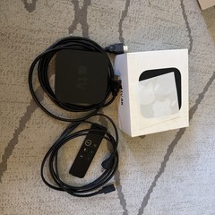 Apple TV 32gb 4K A1842 w/ Remote, Power Cord HDMI CABLE