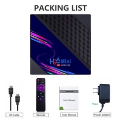 Mini 8Gb/16Gb Smart Tv Box 4K 2.4G Wifi 3D Media Player Android Tv Box 10.0/11.0