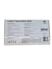 Logitech Squeezebox Radio Wi-Fi Internet Radio w/ Original Box Sealed w/ Receipt
