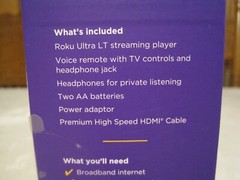 2022 ROKU ULTRA LT HD/4K/DOLBY VISION STREAMING DEVICE/DUAL-BAND WI-FI BRAND