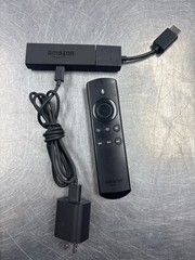 USED AMAZON LY73PR FIRESTICK HOME MEDIA STREAMING DEVICE W/REMOTE (QUC025314)