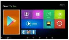 SeekEdge Android Mini TV Box 64Bit Amlogix 2GB Ram16 ROM