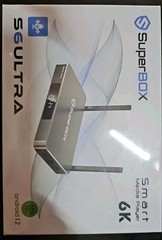 2025 SUPERBOX S6 ULTRA TV BOX Media Player 4GB + 128GB Wi-Fi 6 SEALED w/Accessor