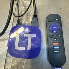 Roku LT Media Streamer 2400X Power Included Remote Control