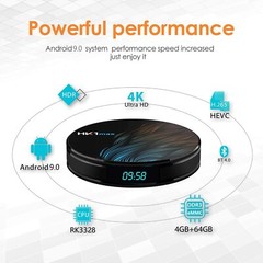 Android 11.0 TV Box with 4GB RAM 64GB ROM RK3318 BT 4.1 Quad-Core Cortex HK1 MAX