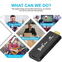 4K HD Android TV Stick: Quad Core Power, 4GB RAM, 32GB ROM, Dual-Band WiFi