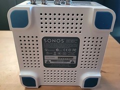 Sonos Connect:Amp Digital Media Streamer – White/Gray S1