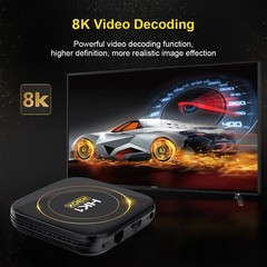 Idealroyal Hk1 Android Tv 2026 Android 12.0 Tv 8K Decoding 4Gb Ram 32Gb Rom