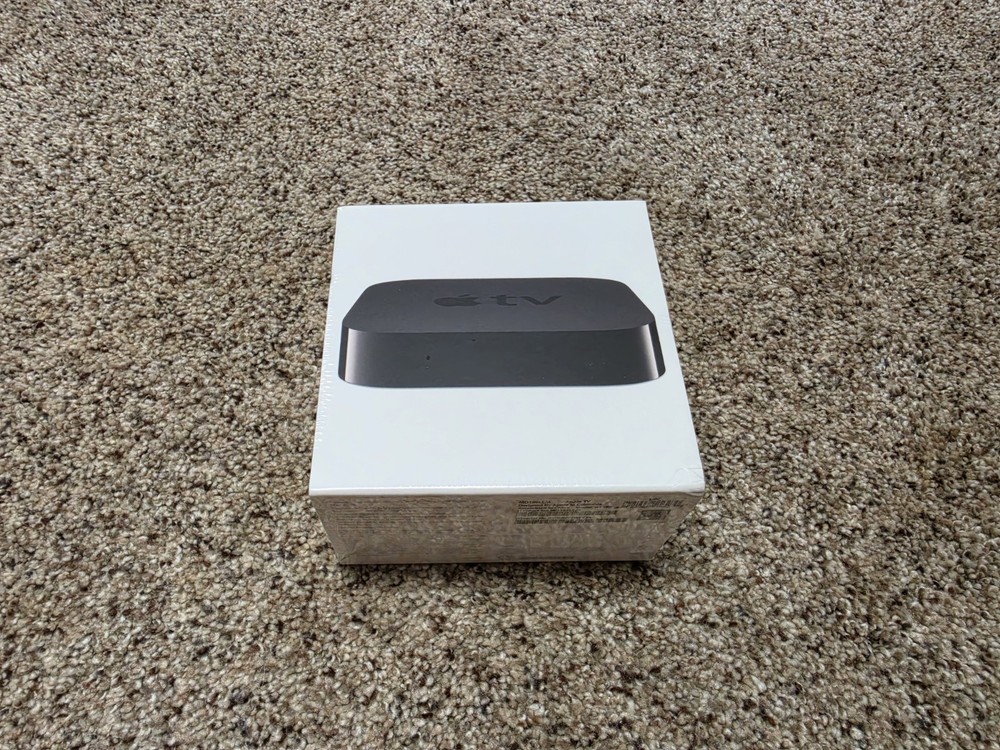 Apple TV 3rd Generation HDMI 1080p FHD – Black (MD199LL/A) – SEALED