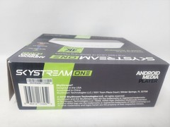SkyStream One Android Media Streamer SS-ONE Media Box w/ Power Cord And Remote