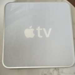 Apple TV A1218 Media Streamer Silver HDMI Wi-Fi Multiple AV Ports 2007