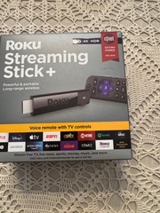 Roku Streaming Stick+ 3810R 4K Streaming Media Player with Voice Remote (Sealed)