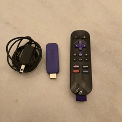 Roku 3500R 2000+ Channels Media Streaming Stick w/ RC12 Remote Control & Adapter