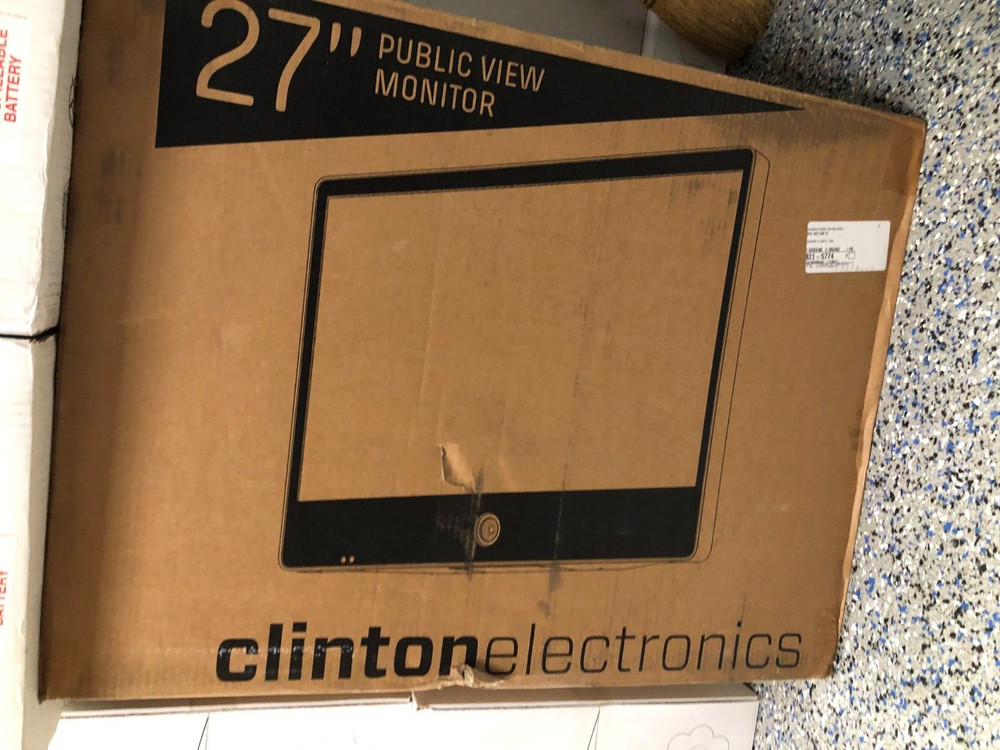 HD TV WITH INTEGRATED CAMERA Clinton Electronics 27″ PVM , CE-M27A-B-PIR
