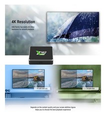 Android TV Box 4GB RAM 32GB ROM 4K HDR Dual WiFi BT 5.1 USB 3.0 Ethernet S905X4