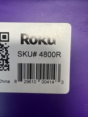 Roku Ultra 4800R 4K Streaming Media Player – Black