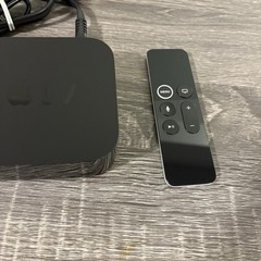 Apple TV 4th Gen HD Streaming Media Player A1625 Clean & Tested w/ Remote +Power