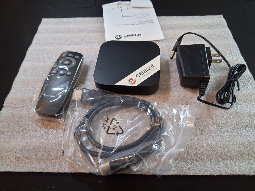 Cenique C110-PL Compact 8GB NAND Flash Wi-Fi LAN 1080P Digital Media Player