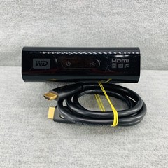 WESTERN DIGITAL – WD TV Media Player WDAVN00BN w/ HDMI ONLY ** UNTESTED ** E