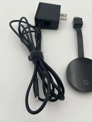 Google Chromecast Ultra 4K NC2-6A5-D 4K Media Streamer with Orignal AC Adapter