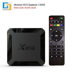 Android 10.0 TV Box X96Q Quad Core HD 4K Media Stream Player Mini PC Dual WiFi