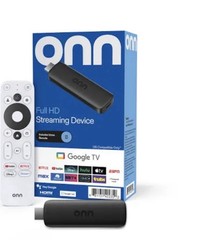 onn. OnnStick 4K 2160p Google TV HDMI Wi‑Fi HDR10 Dolby Atmos 2nd Gen