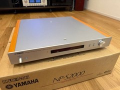 YAMAHA NP-S2000 NETWORK AUDIO PLAYER HI-FI DLNA SILVER W/ REMOTE JAPAN