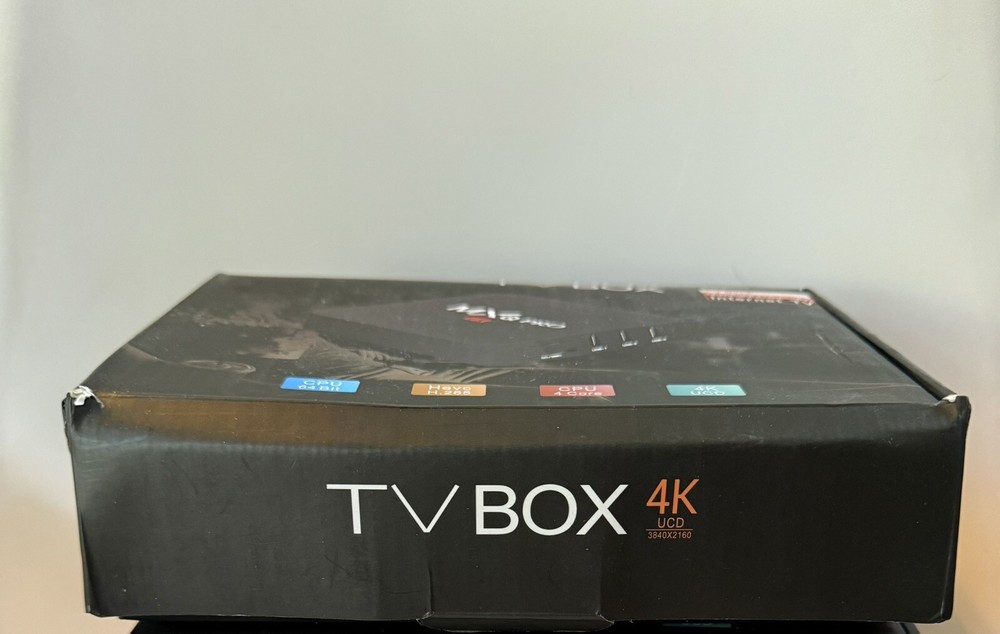 Smart TV Box – MXQ Pro 4K Black OPENED NEVER USED