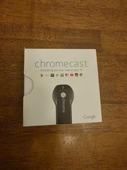Google Chromecast H2G2-42 Black 1st Gen 1080p HDTV HDMI Streaming Media Player