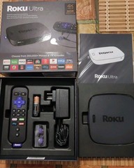Roku Ultra 4K HDR 4640R Streaming With Remote HDMI Wi-Fi Open Box